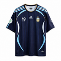 Messi-19 Argentina 2006/07 Five Sleeve Jersey