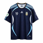 Messi-19 Argentina 2006/07 Five Sleeve Jersey