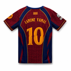 Barcelona Spider-Man Lamine Yamal #10 Football Jersey  Embroidery logos