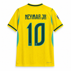 Neymar-10 Brazil 2026 World Cup Half Sleeve Home  Jersey
