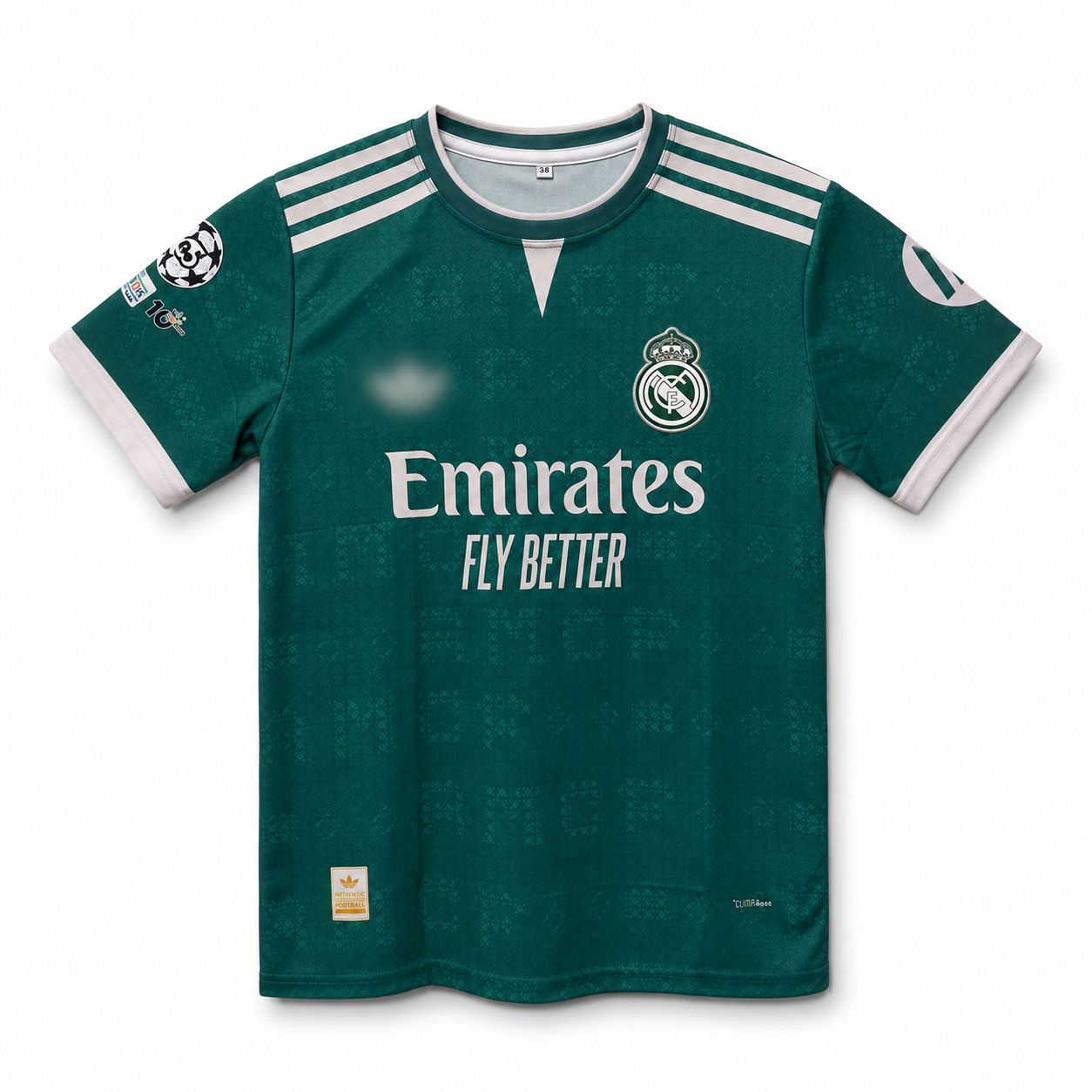 Mbappe -10 Real Madrid Away Embroidery Logos