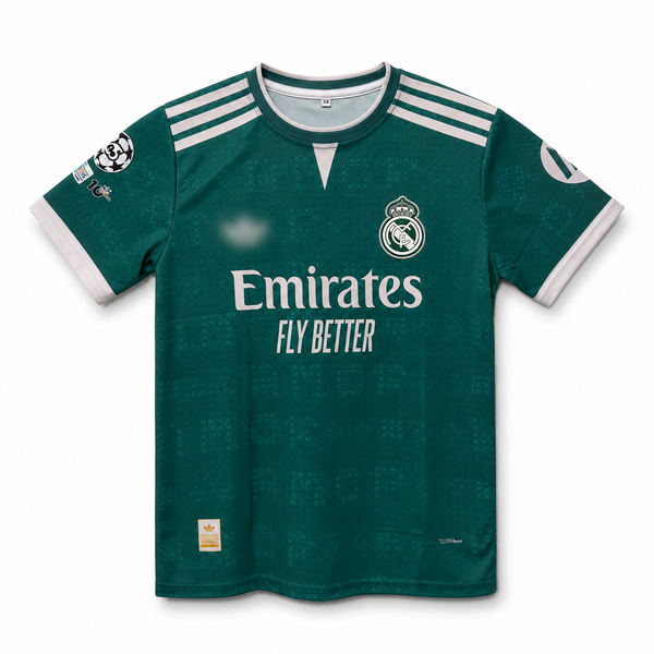 Mbappe -10 Real Madrid Away Embroidery Logos
