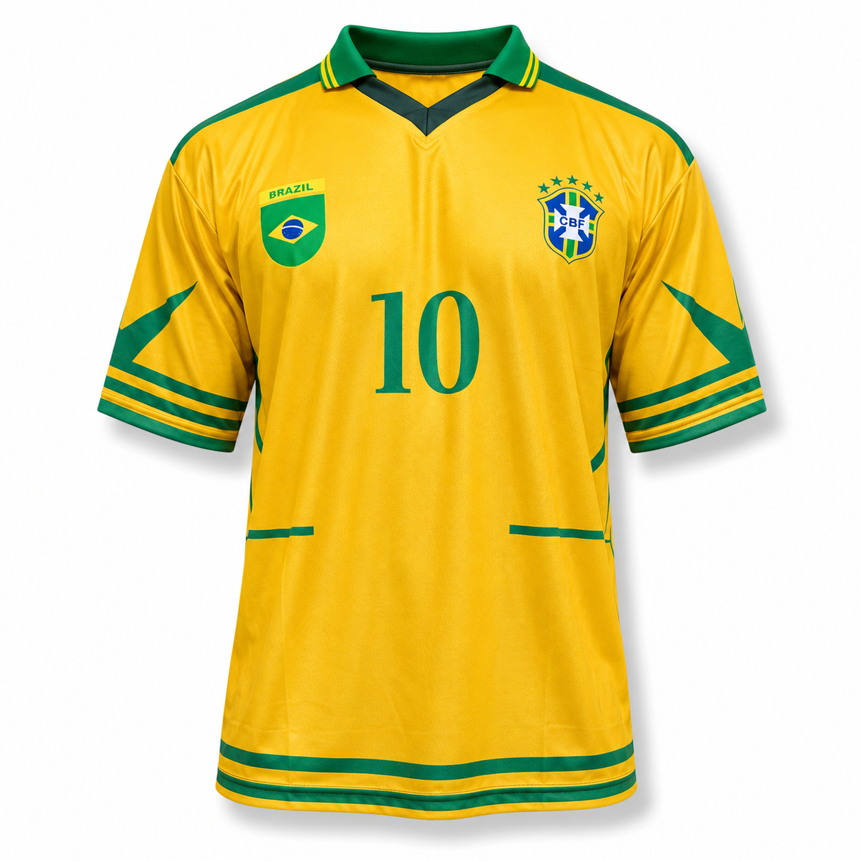 Neymar-10 Brazil Five sleeve collar