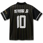 Neymar-10 Santos Special Edition Five Sleeve With Collar And Embroidery