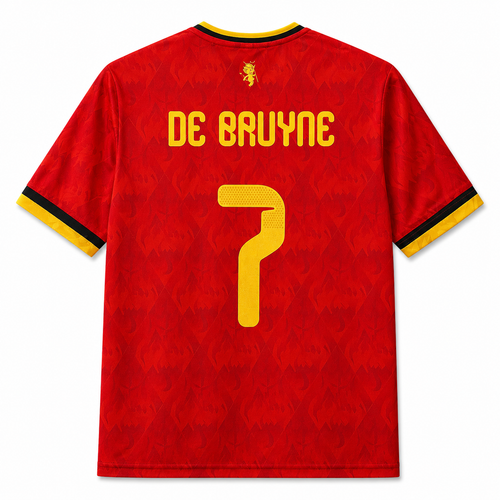 De Bruyne-07 Belgium 2026 Five Sleeve Jersey