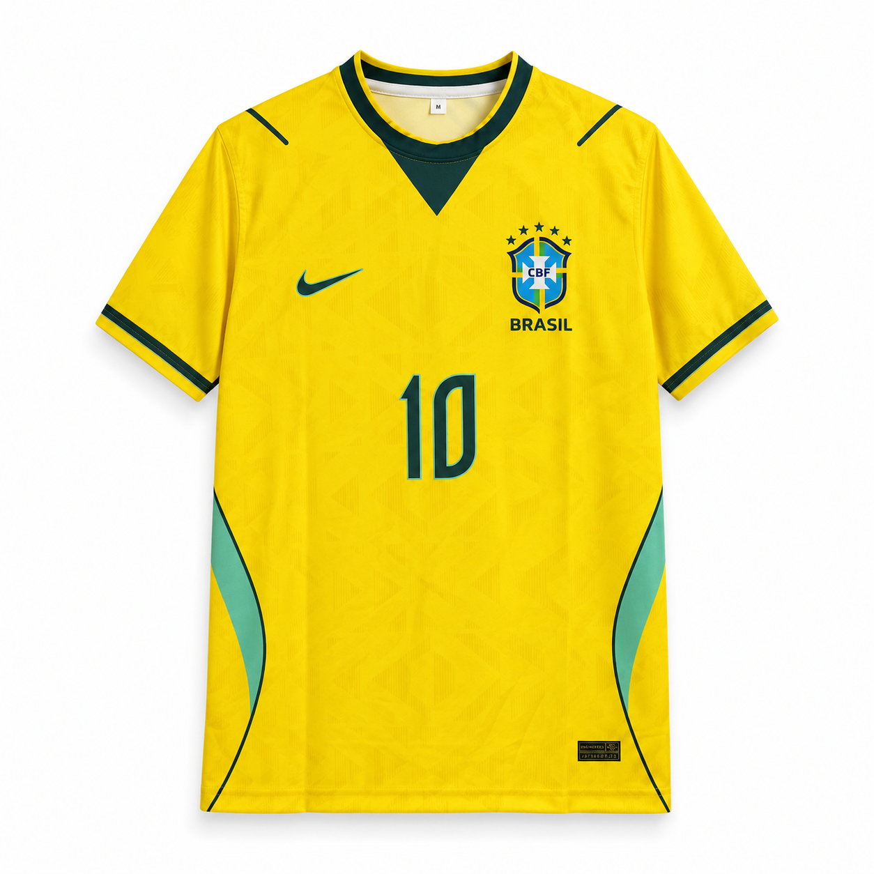 Neymar-10 Brazil 2026 World Cup Half Sleeve Home  Jersey