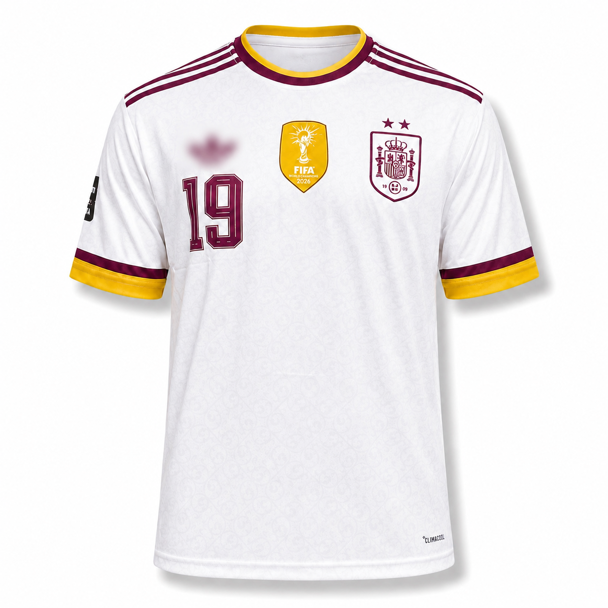Lamine Yamal-19 Spain 2026 Home Half Sleeve Jersey