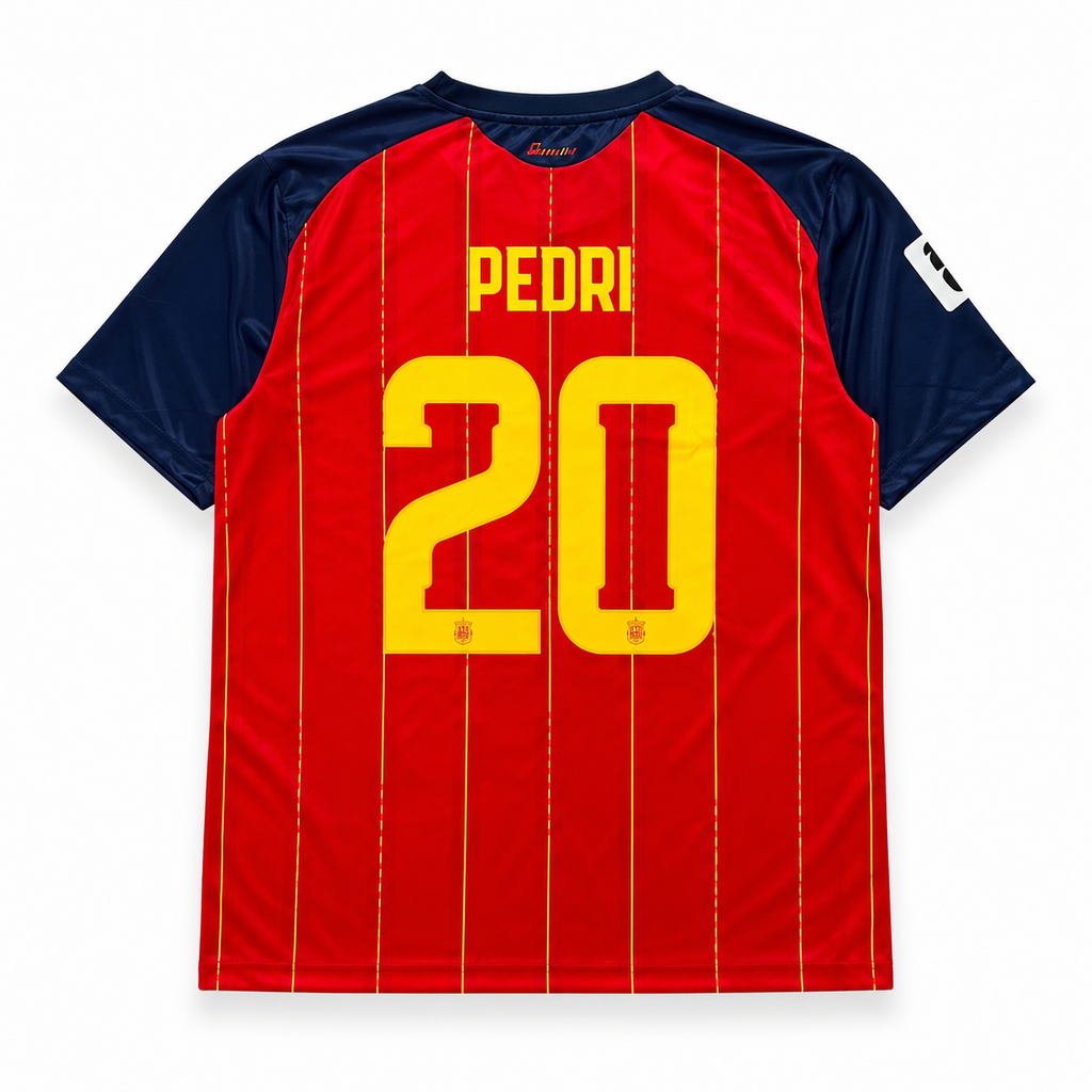 Pedri-20 Spain World Cup 2026 Home Jersey