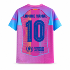 Lamine Yamal-10 Barcelona Special Edition Half Sleeve Jersey