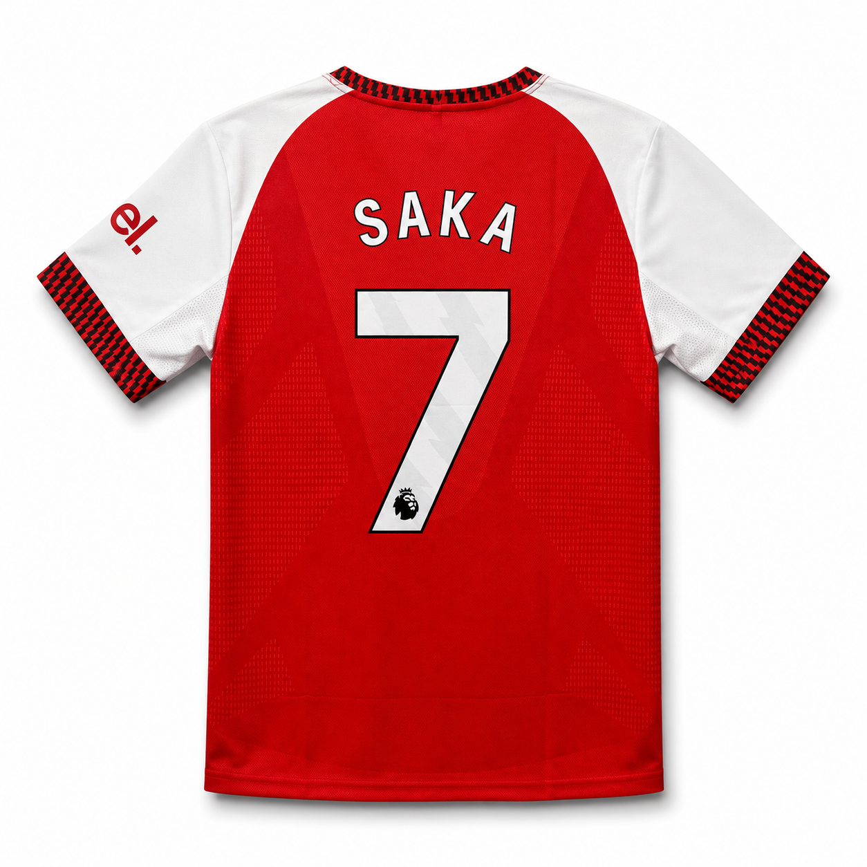 Saka -7 Arsenal Home Jersey Embroidery