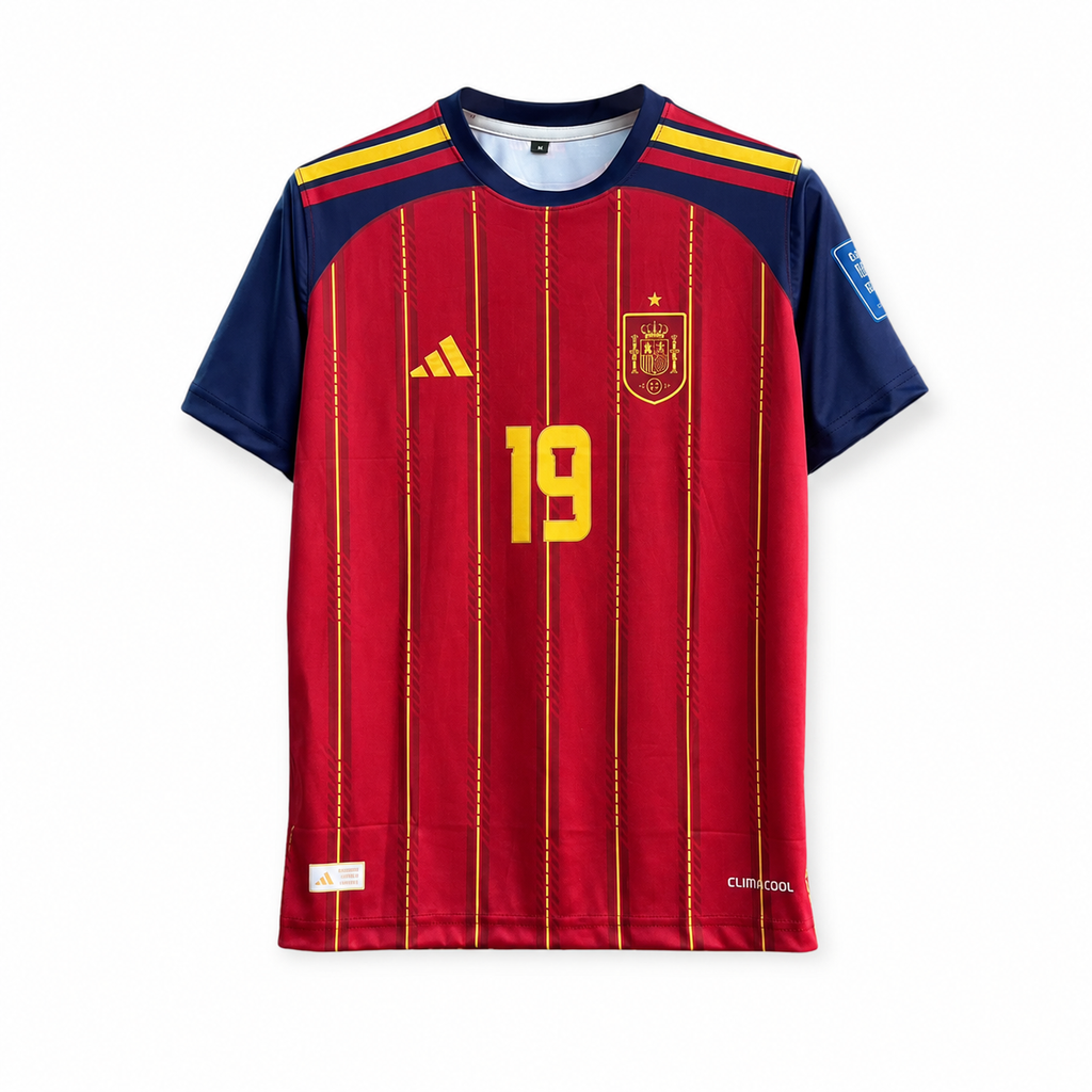 Lamine Yamal-10 Spain 2026 Home Half Sleeve Jersey