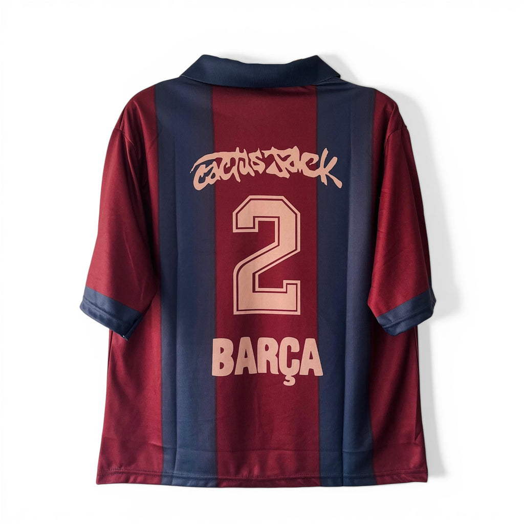 FC Barcelona X Travis Scott 2024 Special Edition Half Sleeve Jersey