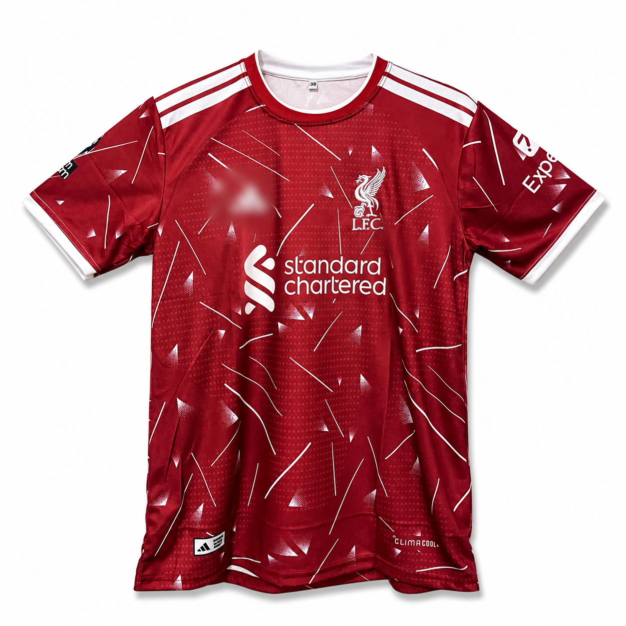 Szoboslai-8 Liverpool 26/27 Home.Embroidery logos