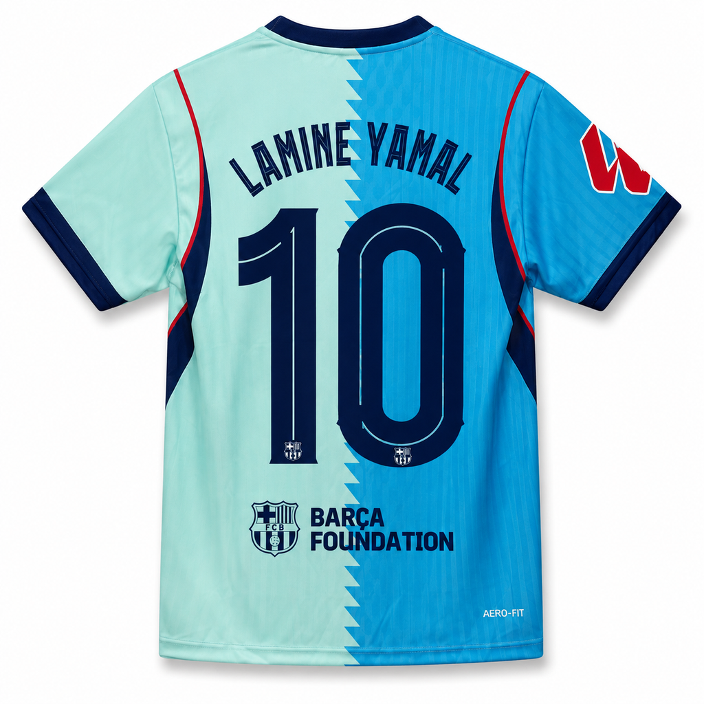 Lamine Yemal-10 New Season 2026 3rd Kit Embroidery