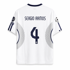 Ramos-04 Real Madrid 2007/08 Retro Five Sleeve Jersey