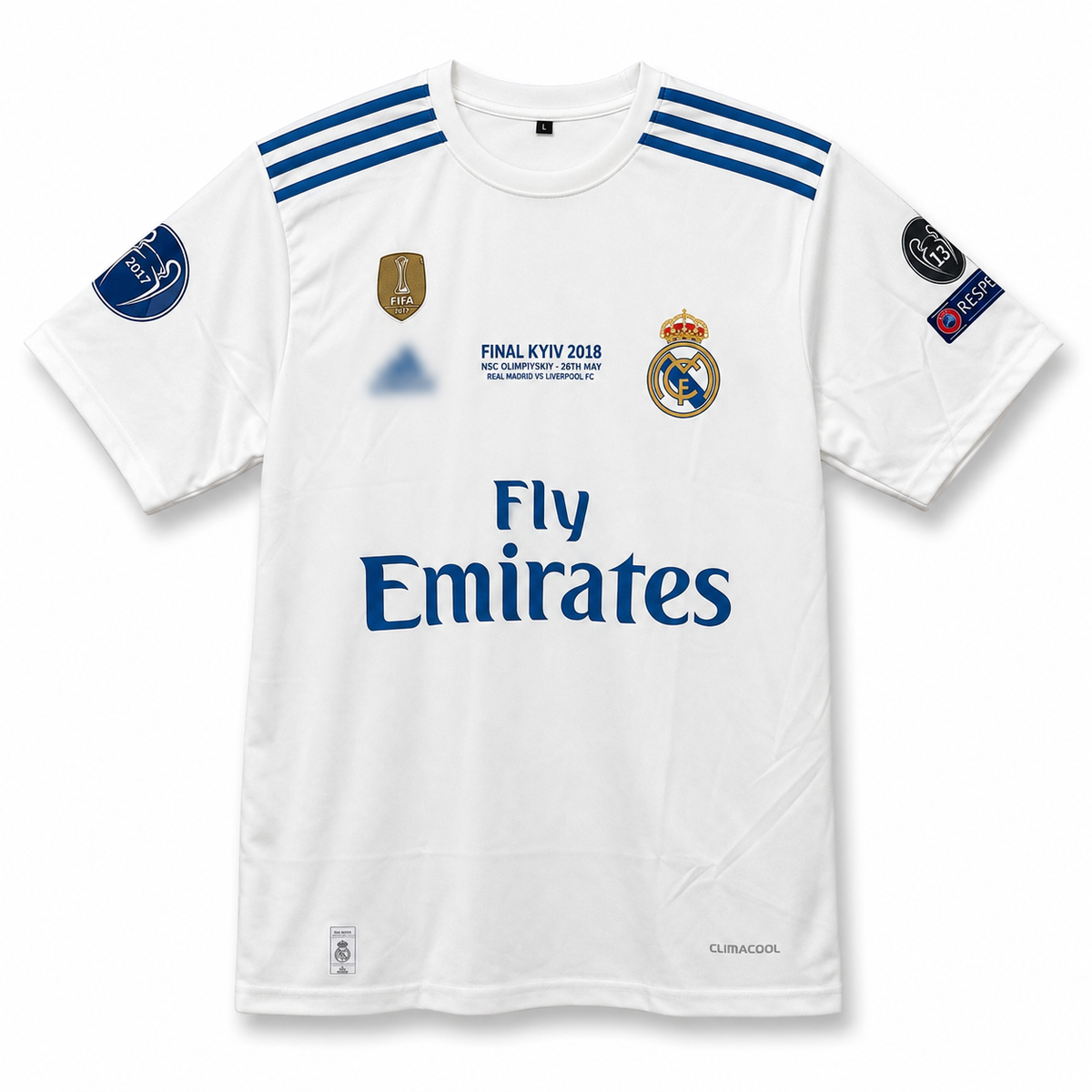 Ronaldo-07 Real Madrid 2017/18 Half Sleeve Jersey