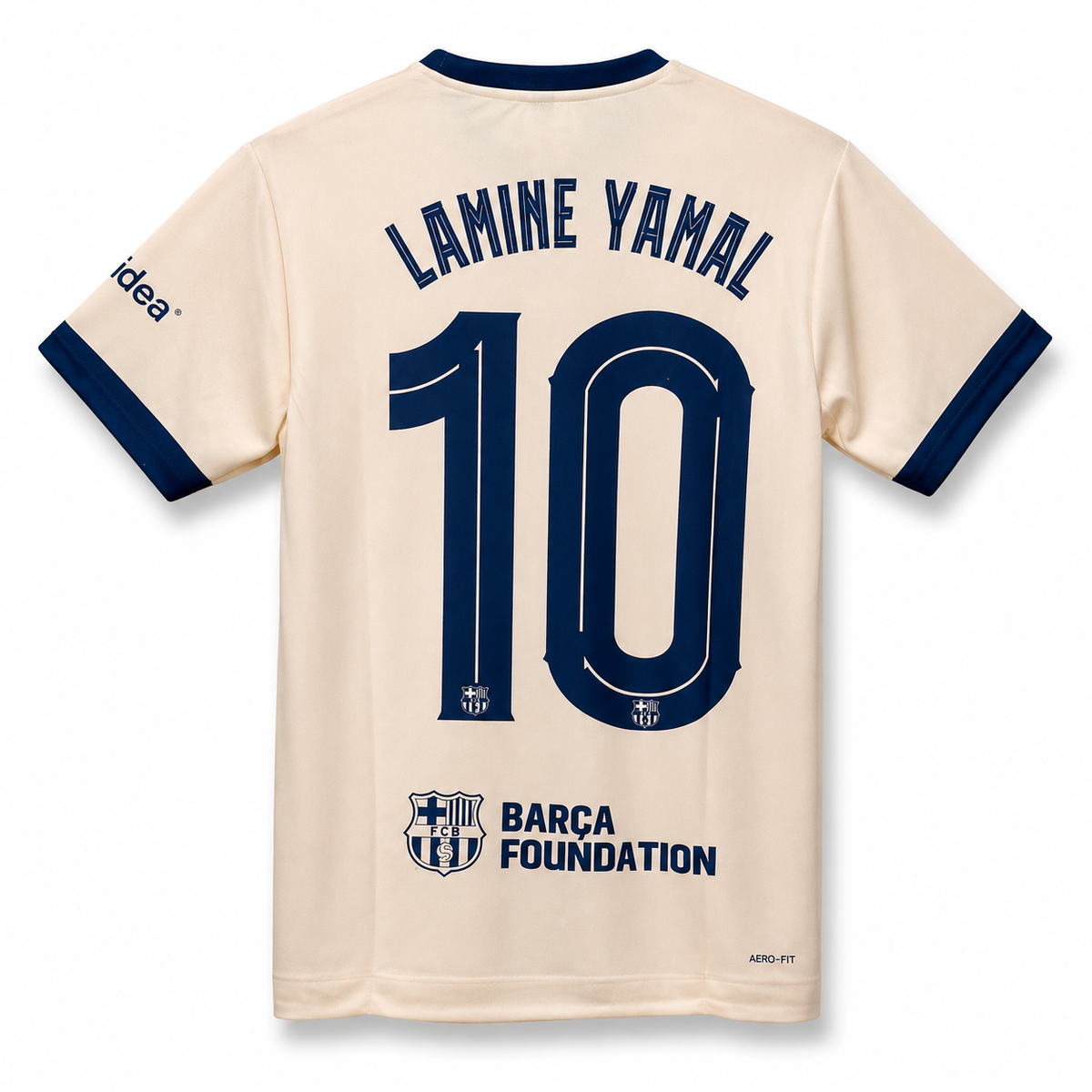 Lamine Yamal-10 Barcelona New Season 4th Kit Embroidery