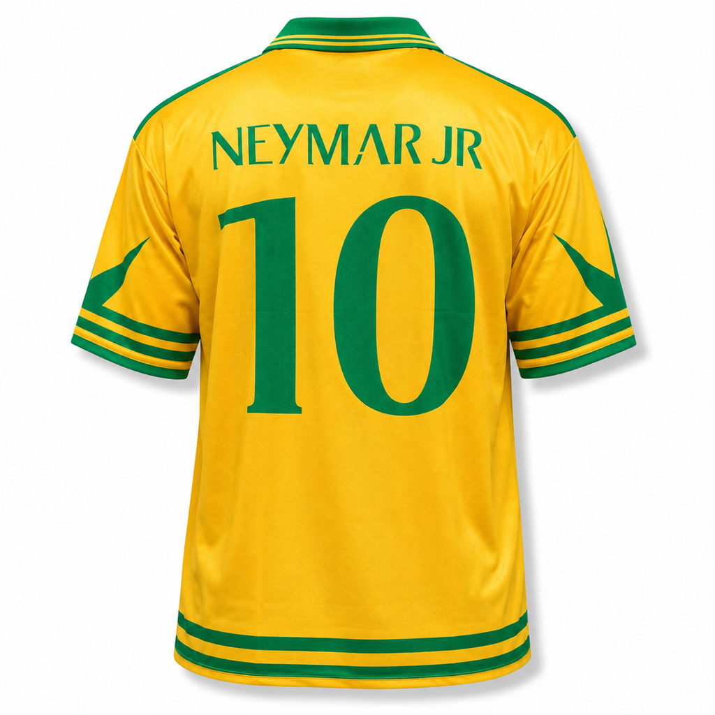 Neymar-10 Brazil Five sleeve collar