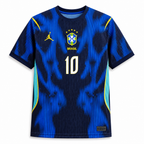 Neymar-10 Brazil World Cup 2026 Away Embroidery Logos