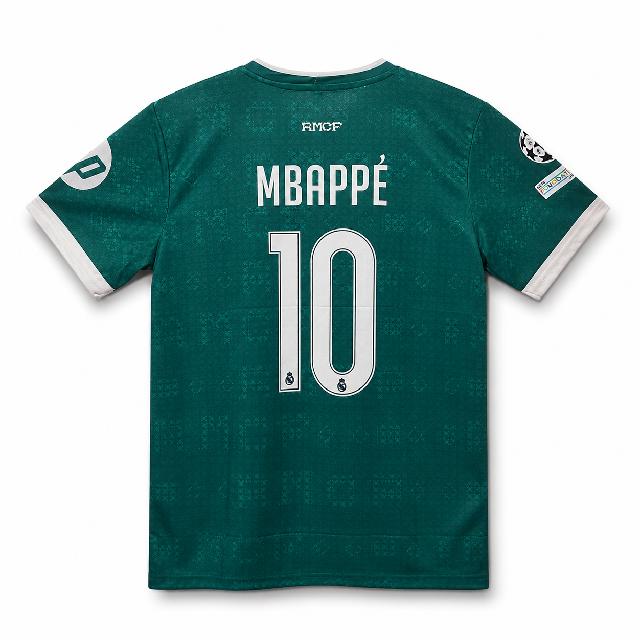 Mbappe -10 Real Madrid Away Embroidery Logos