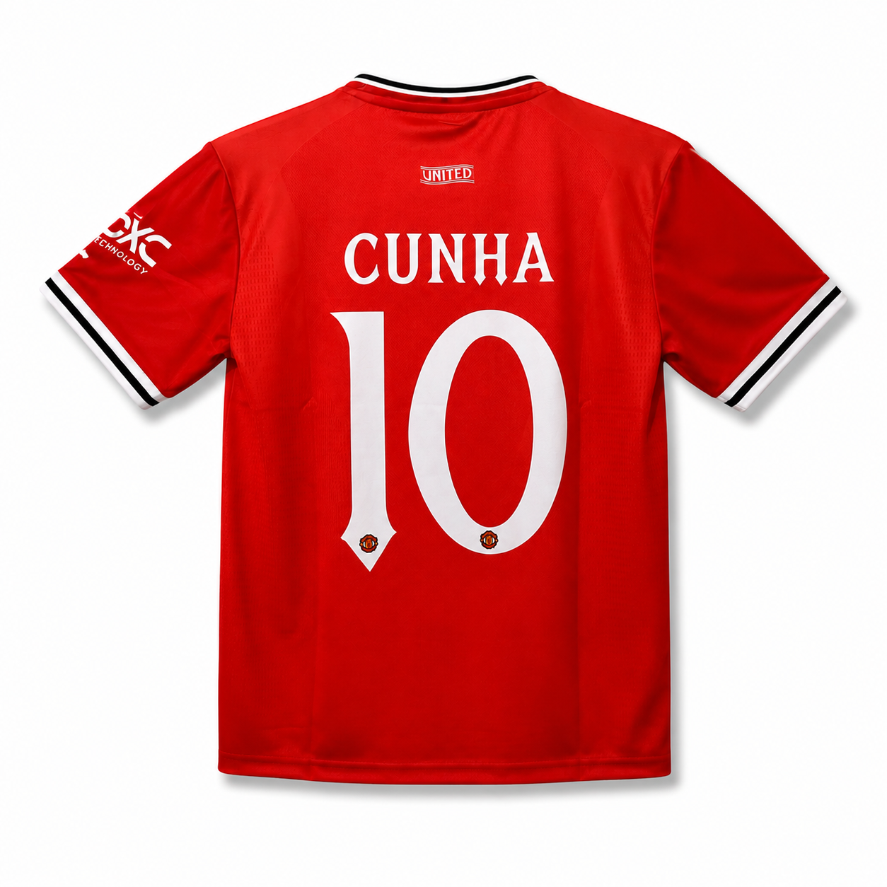 Cunaha-10 Manchester United 26/27 Home.Embroidery Logos