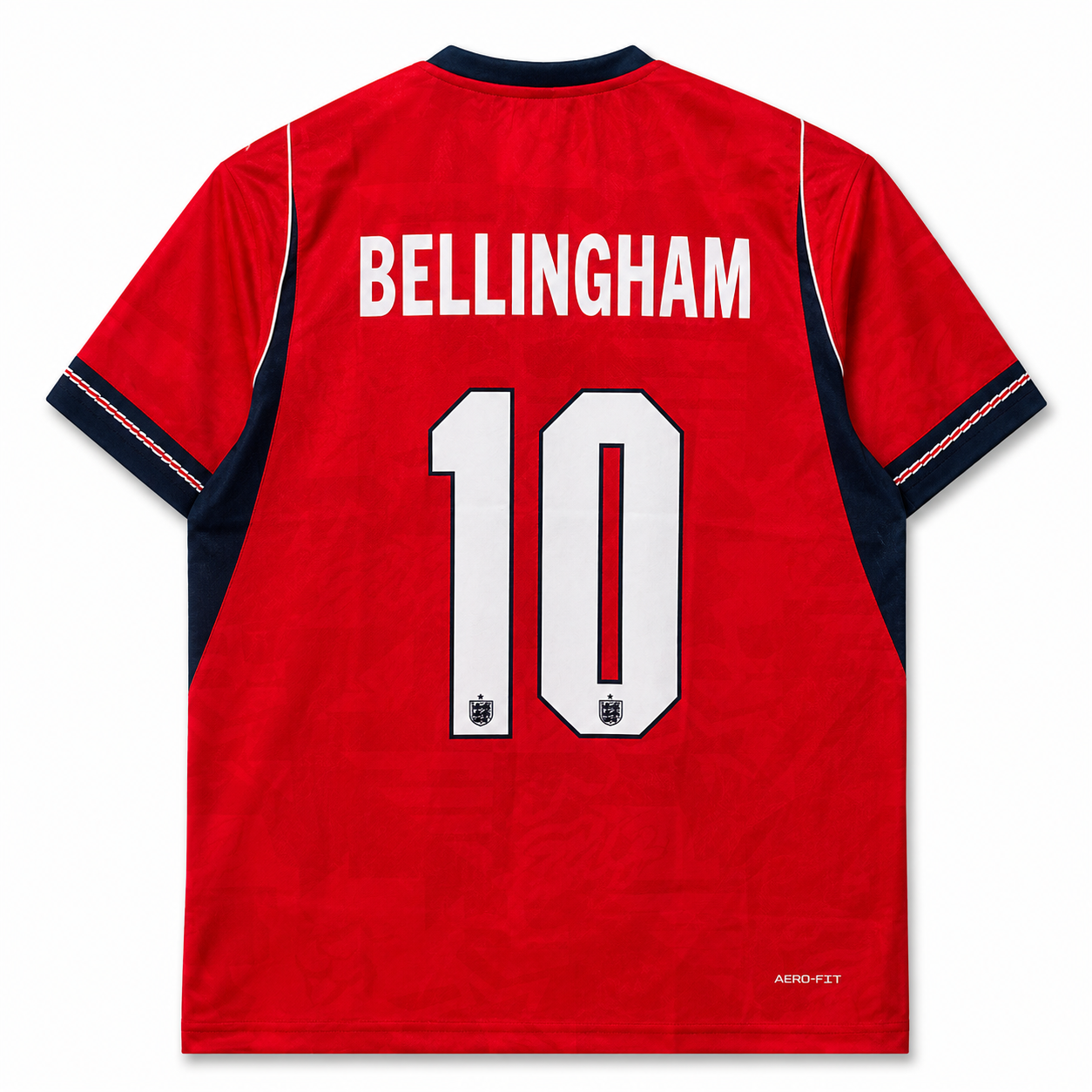 Bellingham-10 England 2026 World Cup Away Half Sleeve Jersey