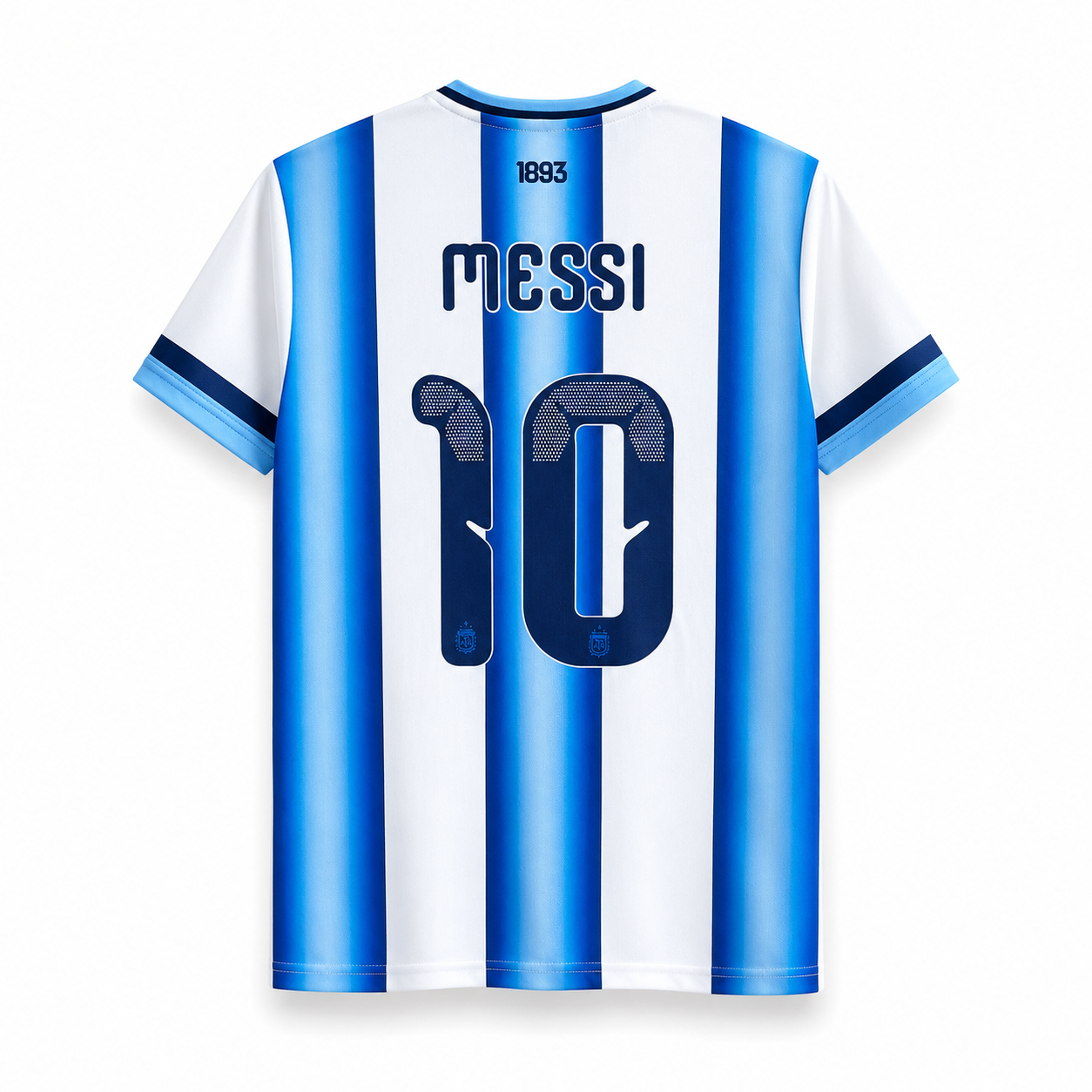 Messi-10 Argentina 2026 Home Half Sleeve Jersey