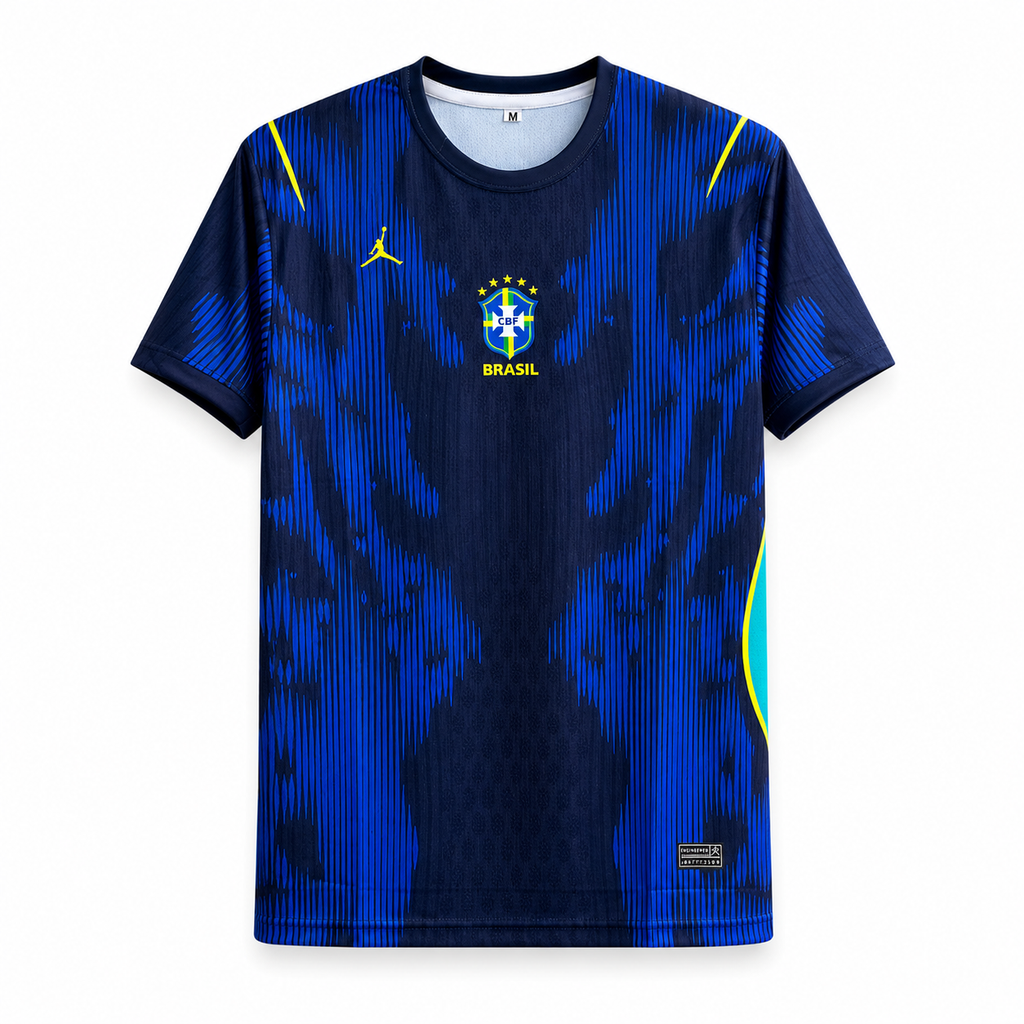 Vini Jr.-07 Brazil 2026 World Cup Away Half Sleeve Jersey