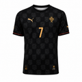Ronaldo-7 Portugal Away Black Jersey 2026 World cup