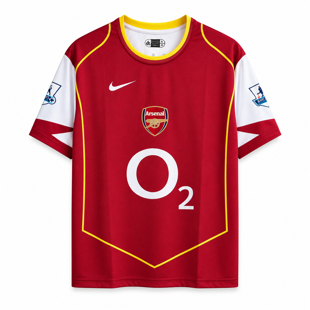 Henry-14 Arsenal 2004/05 Retro Five Sleeve Jersey
