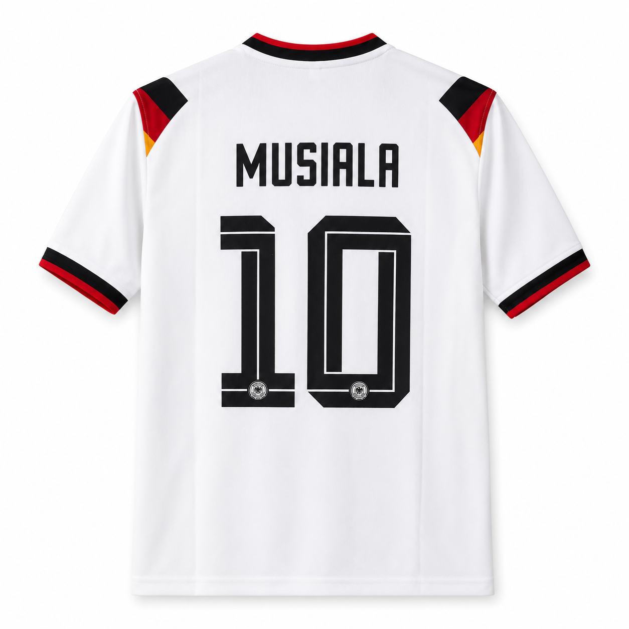 Musiala-10 Germany 2026 World Cup Home Half Sleeve Jersey