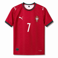 Ronaldo-7 Portugal 2026 World Cup Home Jersey Half sleeve