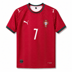 Ronaldo-7 Portugal 2026 World Cup Home Jersey Half sleeve
