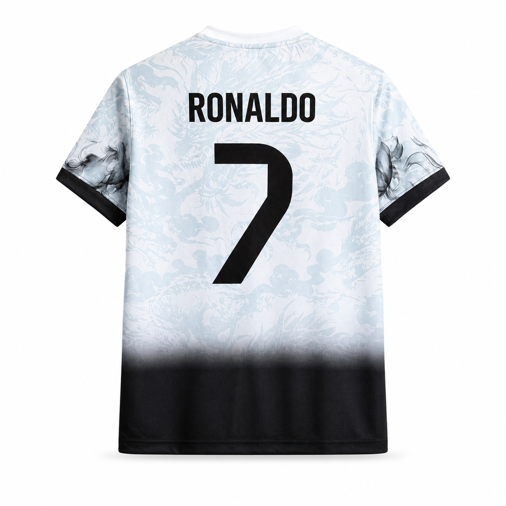 Ronaldo-07 Real Madrid Ice Dragon Special Edition Half Sleeve Jersey