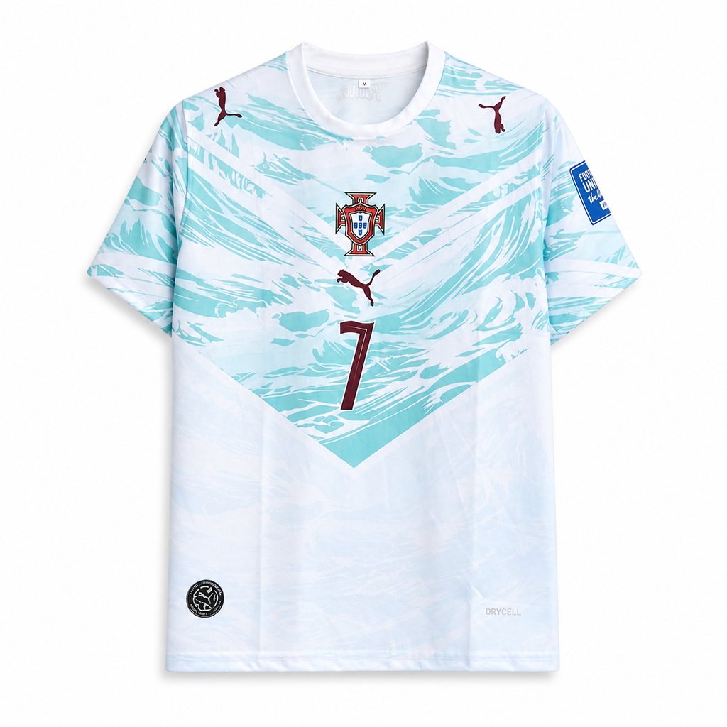 Ronaldo-07 Portugal 2026 Away Half Sleeve Jersey