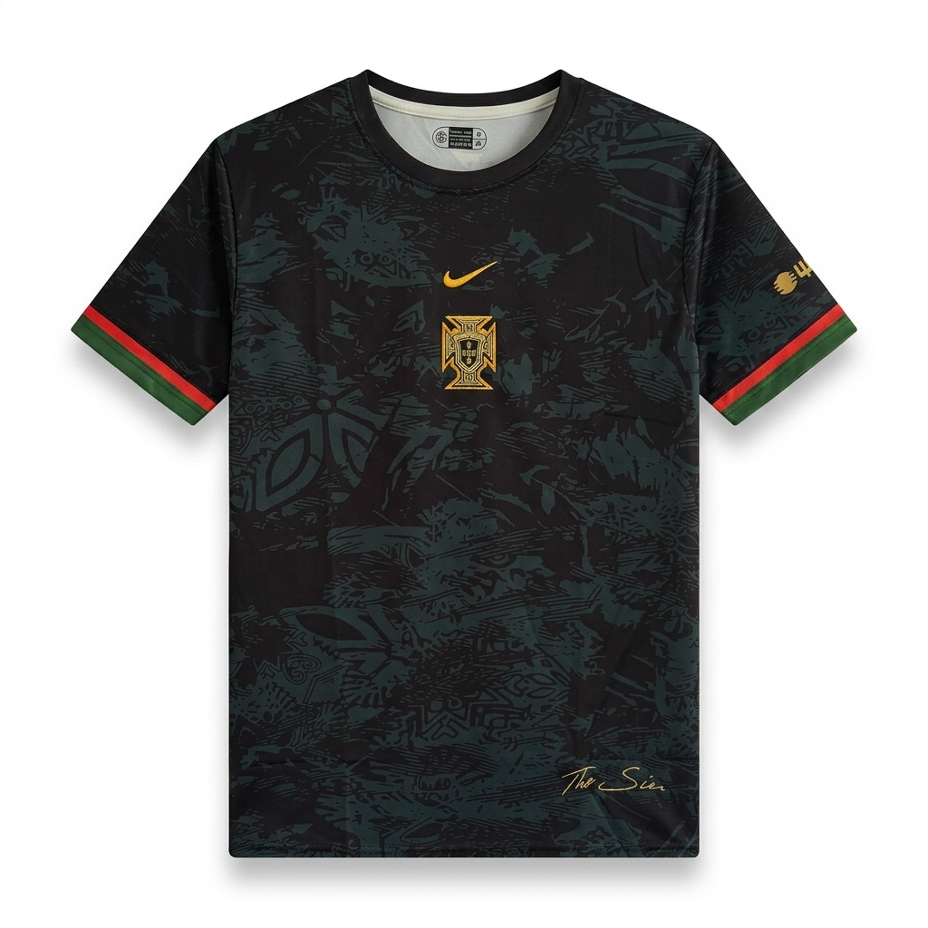 Ronaldo-07 Portugal Special Edition Half Sleeve Jersey