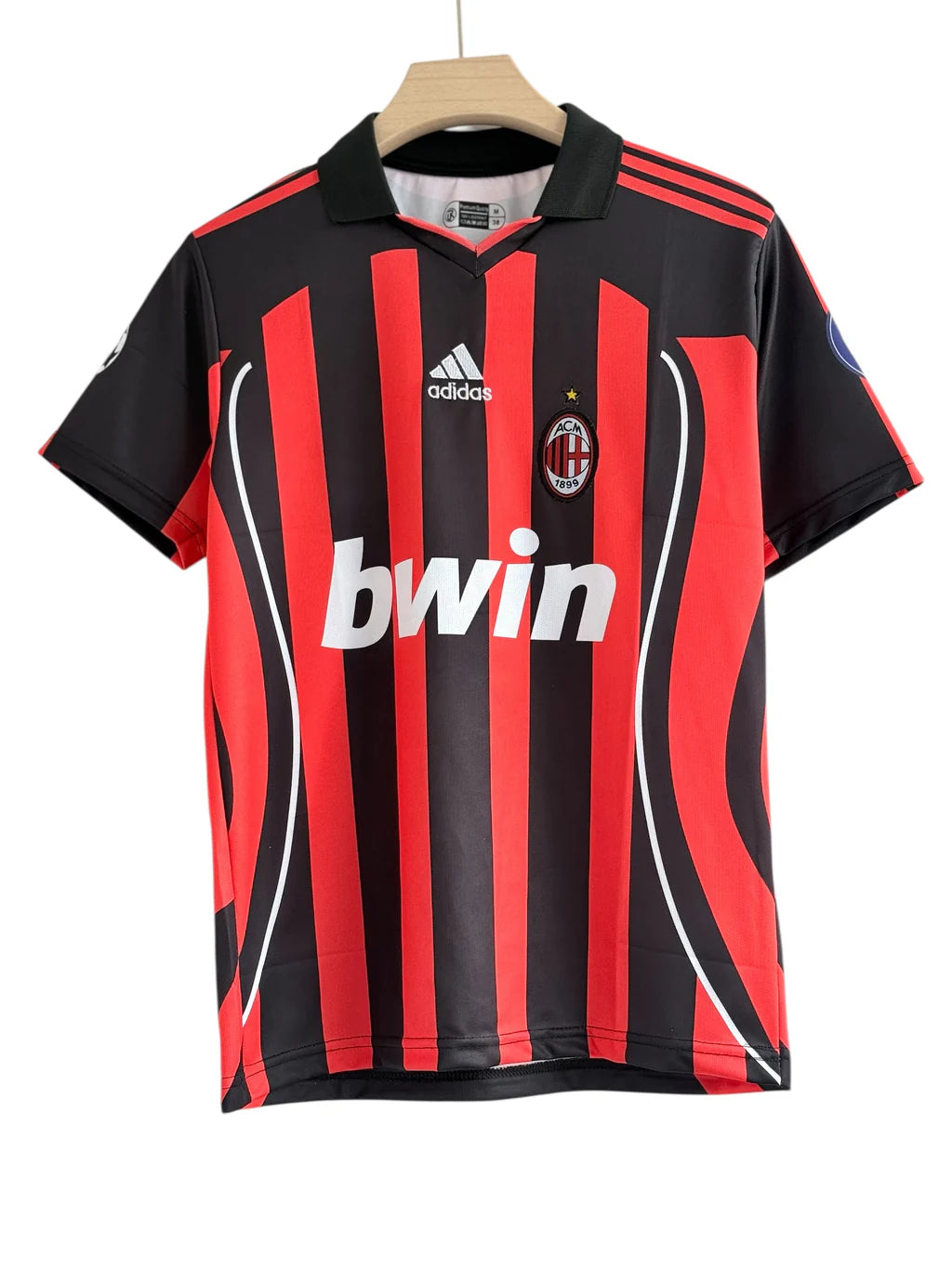 Kaka-22 AC Milan 2006/07 Half Sleeve Embroidery Jersey
