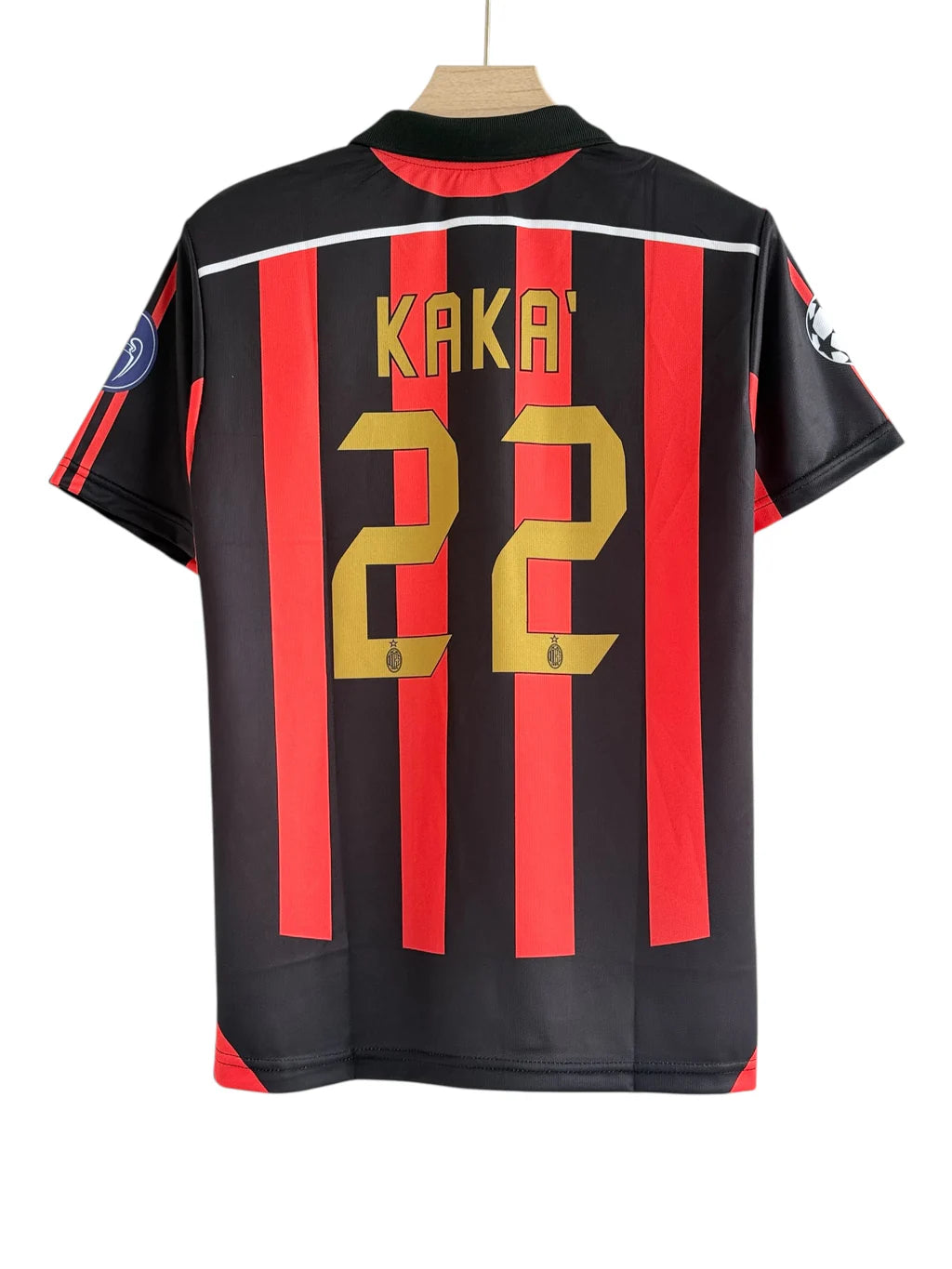 Kaka-22 AC Milan 2006/07 Half Sleeve Embroidery Jersey