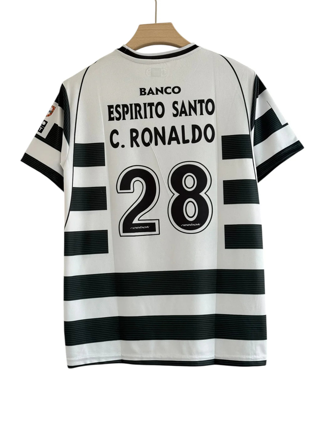 C. Ronaldo-28 Sporting CP 2002/03 Home Half Sleeve Jersey