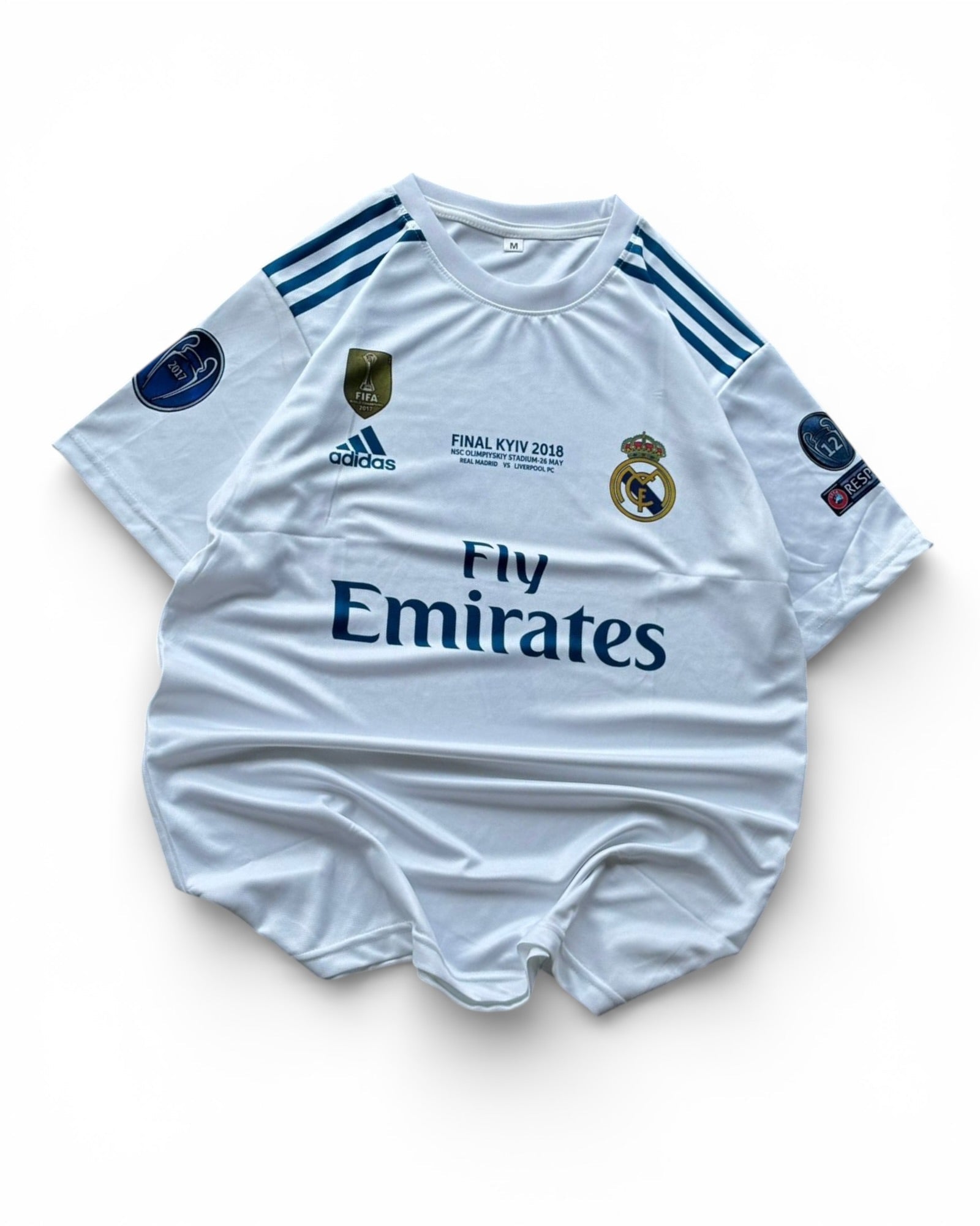 Ronaldo-07 Real Madrid 2017/18 Half Sleeve Jersey