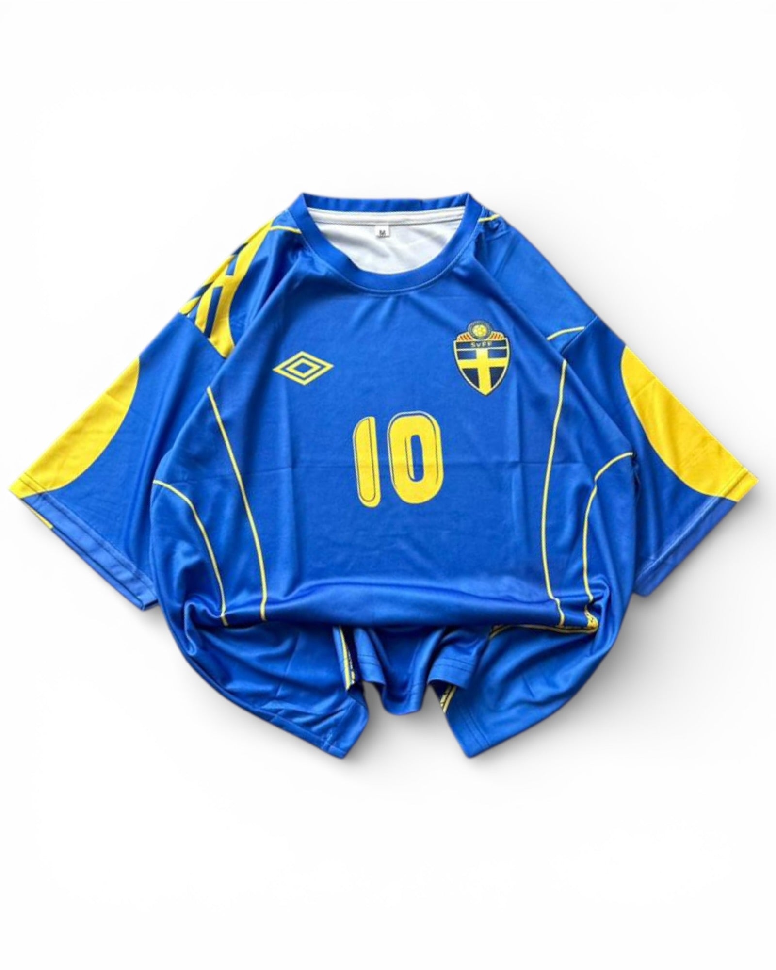 Ibrahimovic-10 Sweden Five Sleeve Jersey