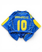 Ibrahimovic-10 Sweden Five Sleeve Jersey