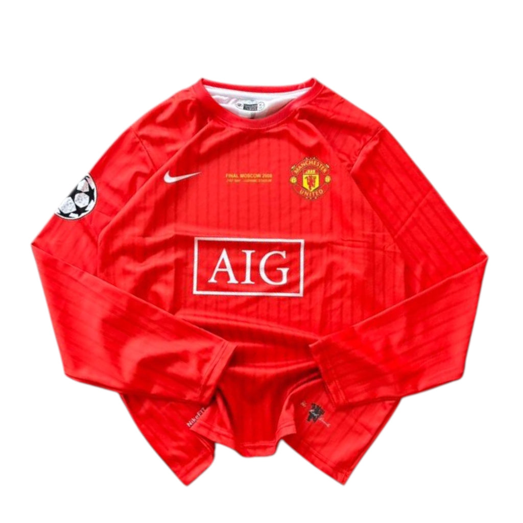 Ronaldo-07 Manchester United 2007/08 Full Sleeve Jersey