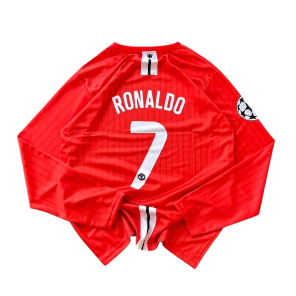 Ronaldo-07 Manchester United 2007/08 Full Sleeve Jersey