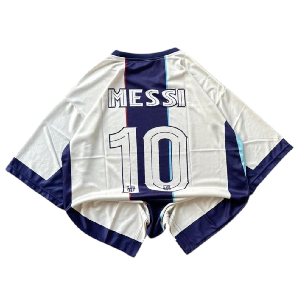 Messi-10 Barcelona Special Edition Five Sleeve Jersey