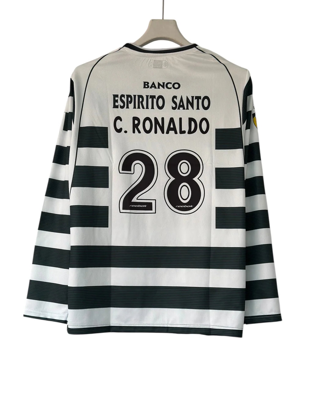 Ronaldo-28 Sporting CP 2001/03 Full Sleeve Jersey