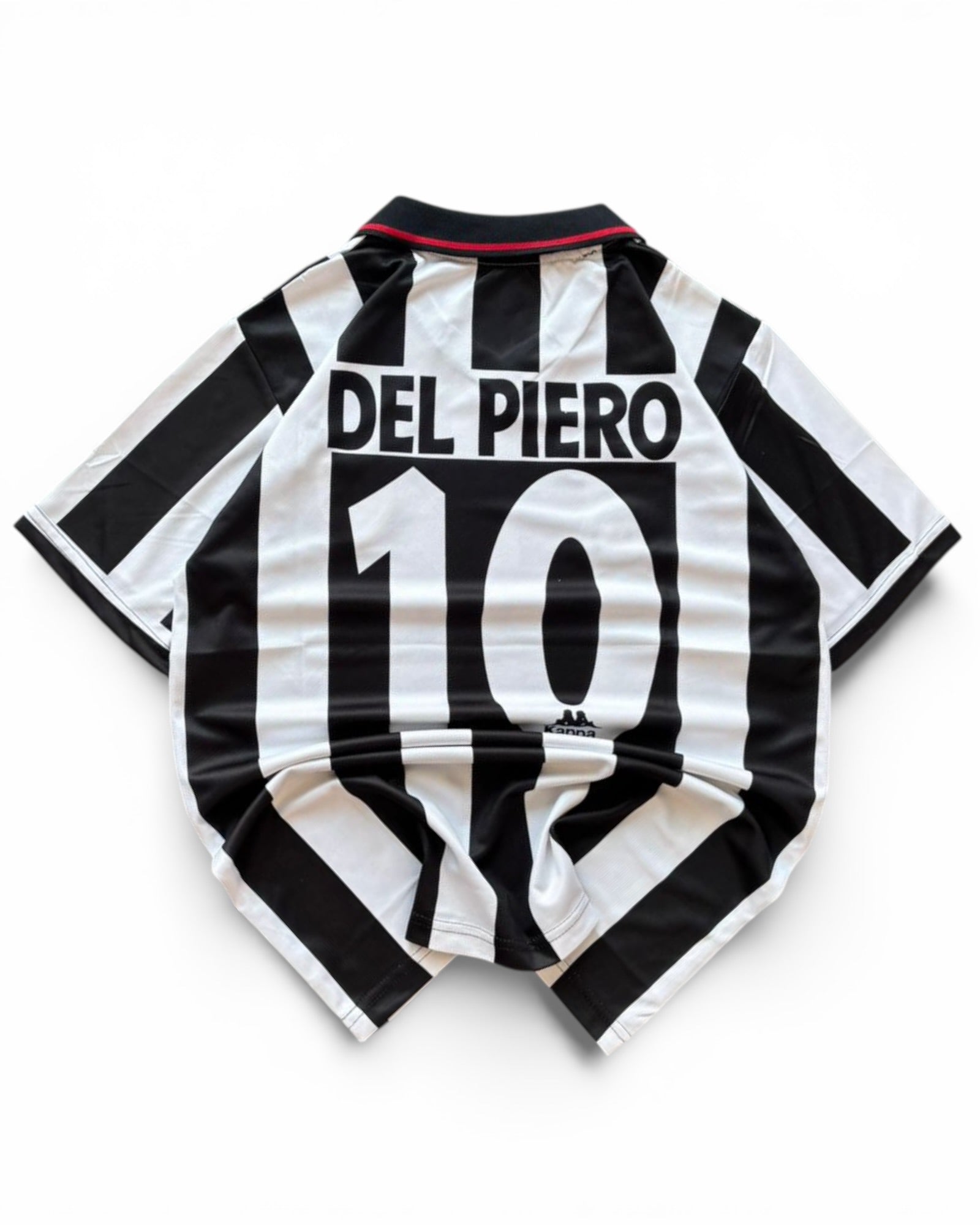 Delpiero-10 Juventus 1995-06 Normal sleeve with Collar and embroidery
