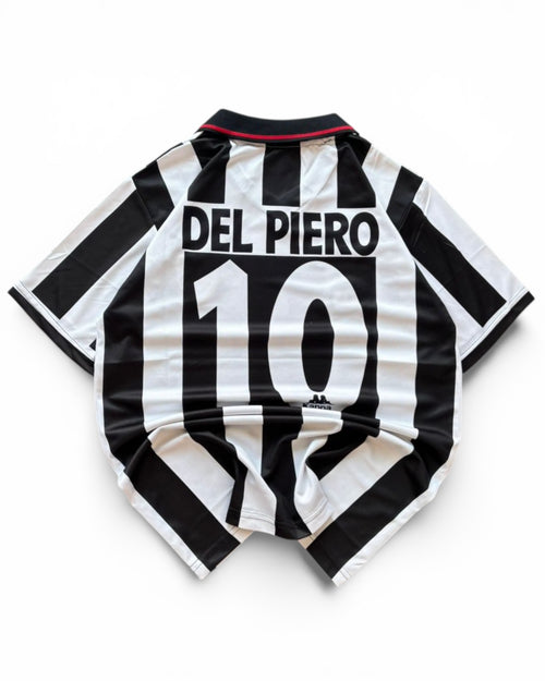 Del Piero-10 Juventus 1995/96 Half Sleeve Embroidery Jersey
