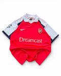 Bergkamp-10 Arsenal 2000/02 Half Sleeve Embroidery Jersey