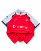 Bergkamp-10 Arsenal 2000/02 Half Sleeve Embroidery Jersey